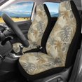 thumbnail image 2 of FUIALDOLG Tropical Leaf Vehicle Seat Covers, Pack of 2 Breathable Polyester Front Seat Cover for Sedan and SUV Auto Interior, 2 of 11