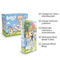 thumbnail image 4 of Juego de Mesa Bluey Bundle 2 en 1 | Memoria + Dominó Metálico para Niños | Licencia Oficial |  Novelty, 4 of 5