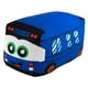 thumbnail image 5 of Cojín de autobús escolar de peluche suave para niños y adultos, regalo de cumpleaños, compañero de cama azul 20cm, 5 of 9