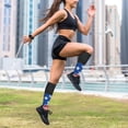 thumbnail image 6 of Sikiie Shark With USA Flag 1 Pairs Compression Socks for Men and Women 15-20 mmHg Running Support Socks, 6 of 7