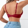 thumbnail image 4 of Brasier sin Varillas Mujer Tela de Mantequilla 2025 Sujetador con Borde de Acero, Encaje Francés, Copa de Ajuste convergente, Ropa Interior Mediana, 4 of 4