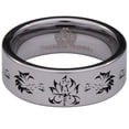 thumbnail image 2 of Fox Spirit Animal Tungsten Carbide Ring, 2 of 9