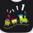 thumbnail image 4 of Inktastic 1st Birthday Party Train Boys or Girls Baby Bib, 4 of 4