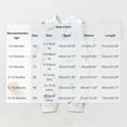 thumbnail image 3 of Bovxnpu Newborn Bodysuits Print Long Sleeve Crewneck Snap Romper Toddler Infant Outfits, 3 of 7