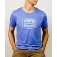 thumbnail image 2 of Over Par and Under the Influence Shirt for Men Funny Golfing Tee Gift for Men Heather Blue Shirt Adult 2XL, 2 of 5