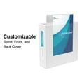 thumbnail image 2 of Staples Heavy Duty 4" 3-Ring View Binder White (24696) 82663, 2 of 6