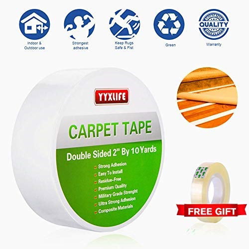 Yyxlife Double Sided Carpet Tape For, How To Remove Carpet Tape From Hardwood Floors