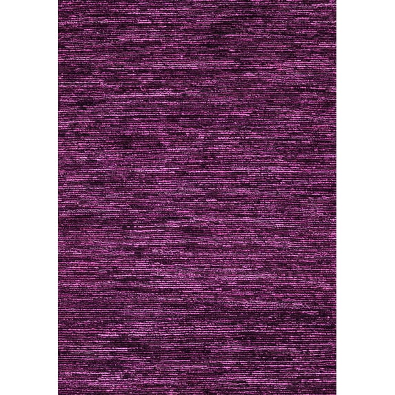 Ahgly Company Indoor Rectangle Abstract Pink Modern Area Rugs, 7' x 10'