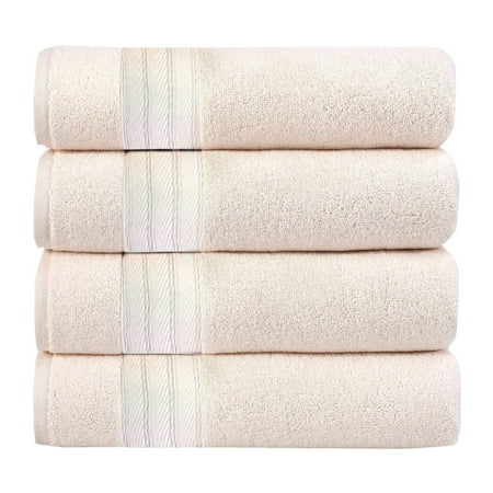

Monogram Kitchen Towels Quality 100% Cotton Towels Soft and Absorbent 4PC Mens Beach Towel