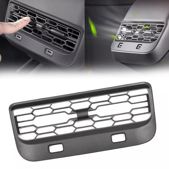 Car Rear Air Vent Cover Protective Vent Conditioner Outlet Trim for Tesla Model 3 Y Grille Protector Cars Accessories ﻿
