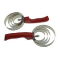 thumbnail image 4 of MIANGASTORE Barn Stable Fourth Ring Comfort Stainless Steel Grip Spring Curry Comb for Horse (Random Color), 4 of 8