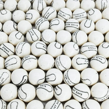Candy Retailer 1 Inch Gumballs (Homerun Baseball, 1 Lb)