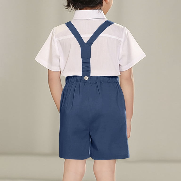 dress shirt tie and shorts Vila short sleeve tie front gingham poplin top and shorts set in blue