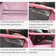 thumbnail image 4 of Asiento de coche, impermeable, transpirable, para mascotas, perros, gatos, asiento elevador para coche, portátil, 4 of 5