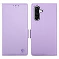 thumbnail image 1 of Magnetic Wallet Case with Card Holder & Stand for Samsung Galaxy A17 Purple, 1 of 6