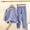 Blue, variant on Swuxness Toddler Sweatshirt Sets, Kids Long Sleeved Sets, Fashion Boys' Casual Long Sleeve Round neck Collar Botton Long Pants Hoodless Sweatshirts Beige, 4 Years