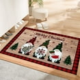 thumbnail image 5 of Twfbrm Christmas Kitchen Rugs and Mats for Floor, Merry Christmas Kitchen Rugs Sets of 2, Memory Foam Kitchen Mats for Floor, Washable Microfiber Christmas Kitchen Carpet Decor 16x24in+16x48in, 5 of 8