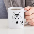 thumbnail image 4 of CafePress - Wolf Mug - 11 oz Ceramic Mug - Novelty Coffee Tea Cup, 4 of 4