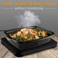 thumbnail image 5 of HotLogic Mini Portable Thermal Food Warmer for Office, & Travel, Purple, 5 of 6