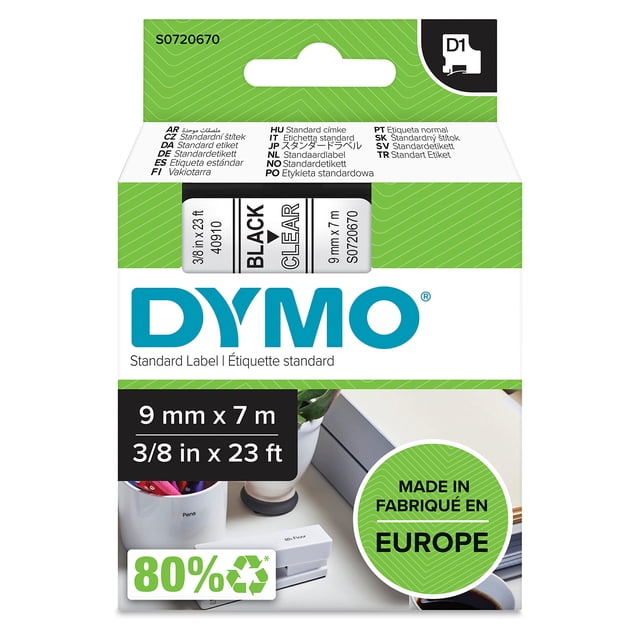 Máquina de etiquetado DYMO LabelManager Plug N Play para el hogar y la oficina