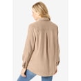 thumbnail image 2 of Woman Within Plus Size Corduroy Shirt, 2 of 6