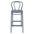 thumbnail image 4 of Compamia Victor Bar Stool Dark Gray, Set of 2, 4 of 5