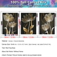 thumbnail image 4 of YALKIN Abstract Lotus Flower Diamond Painting Pack for Adults, Full Round Drill Gem Arts Paint by Diamonds Kits Diamond Art Kits Big Size Multiple Canvas Art for Home Wall Decor Relax Gift, 4 of 8