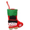 thumbnail image 1 of Calcetín de Navidad de tamaño pequeño para el hogar, colgantes encantadores para interiores, colgante de vacaciones, regalo de lentejuelas Kits de decoración para fiestas Muñeco de nieve Inteprter HA068972-02, 1 of 6