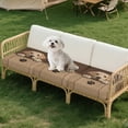 thumbnail image 7 of Xoenoiee Labrador Paw Print High Stretch Individual Seat Cushion Covers 3 Pack Thick Jacquard Sofa Slipcovers for 3 Couch Cushion Washable Couch Cover for Living Room Outdoor Patio, 7 of 7