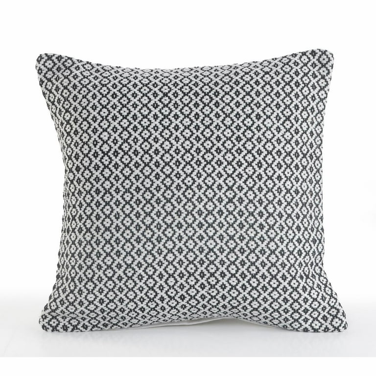 LR Home Gray and White Geometric Stri...