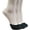 Beige, variant on Women's Cotton Toe Topper No-Show Half Liner Socks with Sling Back for Heels/Toe Covers