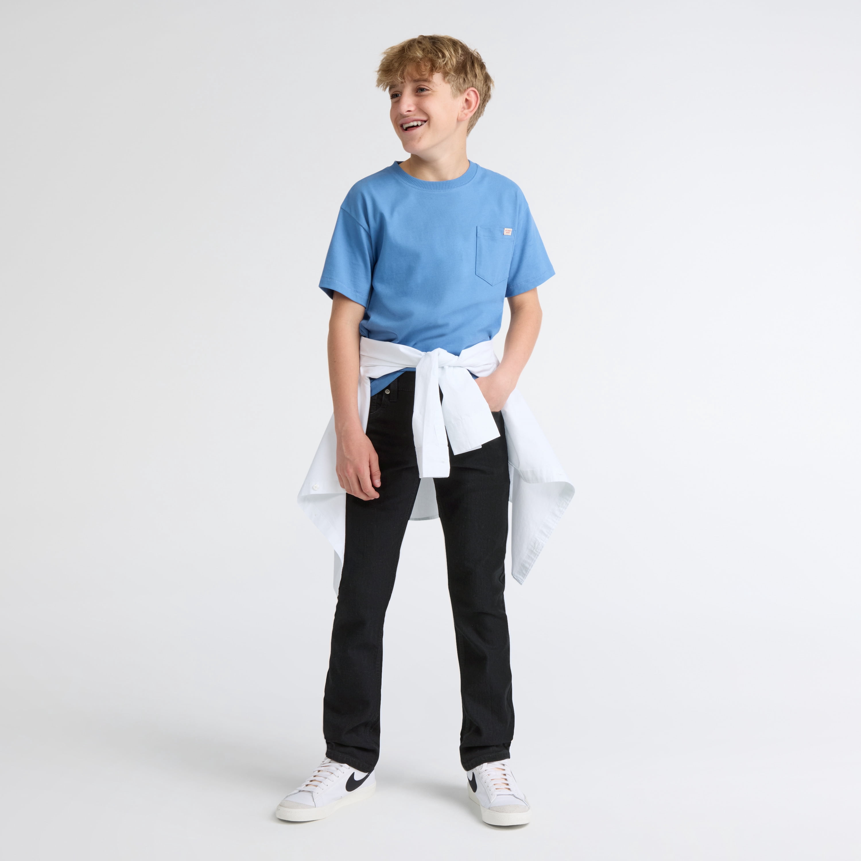 Levi Strauss Signature Boys Slim Fit Jean, Size 4-18