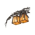 thumbnail image 4 of Meyda Tiffany 50763 17" W Pine Branch Valley View 2 Light Wall Sconce - Copper, 4 of 5
