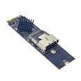 thumbnail image 3 of TISHITA M.2 NVMe to Mini SAS 36 Pin SFF-8087 3.0 Expansion Card Low Latency PCB no Cable, 3 of 7