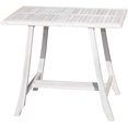 thumbnail image 1 of homeroots outdoor 376771 Table à Manger Compacte en Teck Finition Bois Flotté, 1 of 1