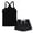 01-Black, variant on Atogsazn Toddler Baby Girls Summer Cotton Set Kids Casual Sleeveless Tank Tops & Shorts Outfit Trendy Yellow 8-9 Years Fashion