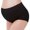 Black, variant on Womens Maternity High Waist Underwear Pregnancy Seamless Soft Belly Support Panties