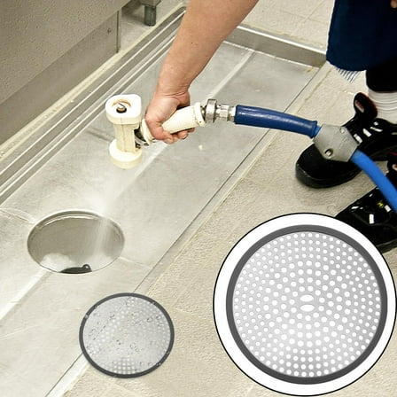 EXHUMKY Stainless Steel Bathroom Floor Drain Cover with Anti- , and Easy to Clean