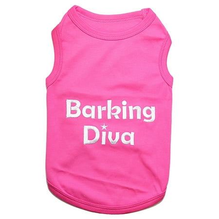 Diva Dog Clothes - Parisian Pet Dog Clothes BARKING DIVA T-Shirt