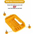 thumbnail image 4 of Paquete de 5 soportes para batería Dewalt 20 V/60 V para batería DCB200 DCB203 DCB205 Oi-FRIS, 4 of 5