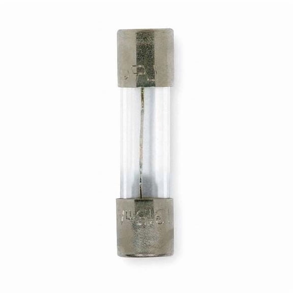 Eaton Bussmann Glass Fuse, 12.50A, 125A at 250V AC, 5 PK S506-12.5-R