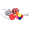 thumbnail image 3 of 2pk Kitten Cat Christmas Cracker Gift Each Cracker Contains 4 Different Textured Balls, 3 of 4