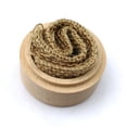 thumbnail image 4 of Workhe Rustic Wedding Wood Ring Holder Wedding wood ring holder Wedding Ring Bearer Box Engagement Engraving Wooden Rings Box, 4 of 9