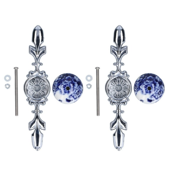 Hand Painted Ceramic Cabinet Knobs,2pcs/set Ceramic Cabinet Handle Ceramic Handles Ceramic Cupboard Door Knobs Innovative Solution