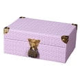 thumbnail image 2 of predolo Farmhouse Style Wooden Storage Box Combination Lock Media Holder for Living Room Style B, 2 of 8