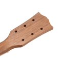 thumbnail image 3 of Electric Guitar Neck Maple Rosewood Solid Black Finish for Replacement 22 Fret (Black with trapezoid inlays), 3 of 10