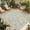 Green, variant on Pink Flowers Outdoor Rug for Patio/Deck/Porch, Non-Slip Large Area Rug 5 x 7 Ft, Pastoral Leaves Retro Botanical Rustic Indoor Outdoor Rugs Washable Area Rugs, Reversible Camping Rug Carpet Runner
