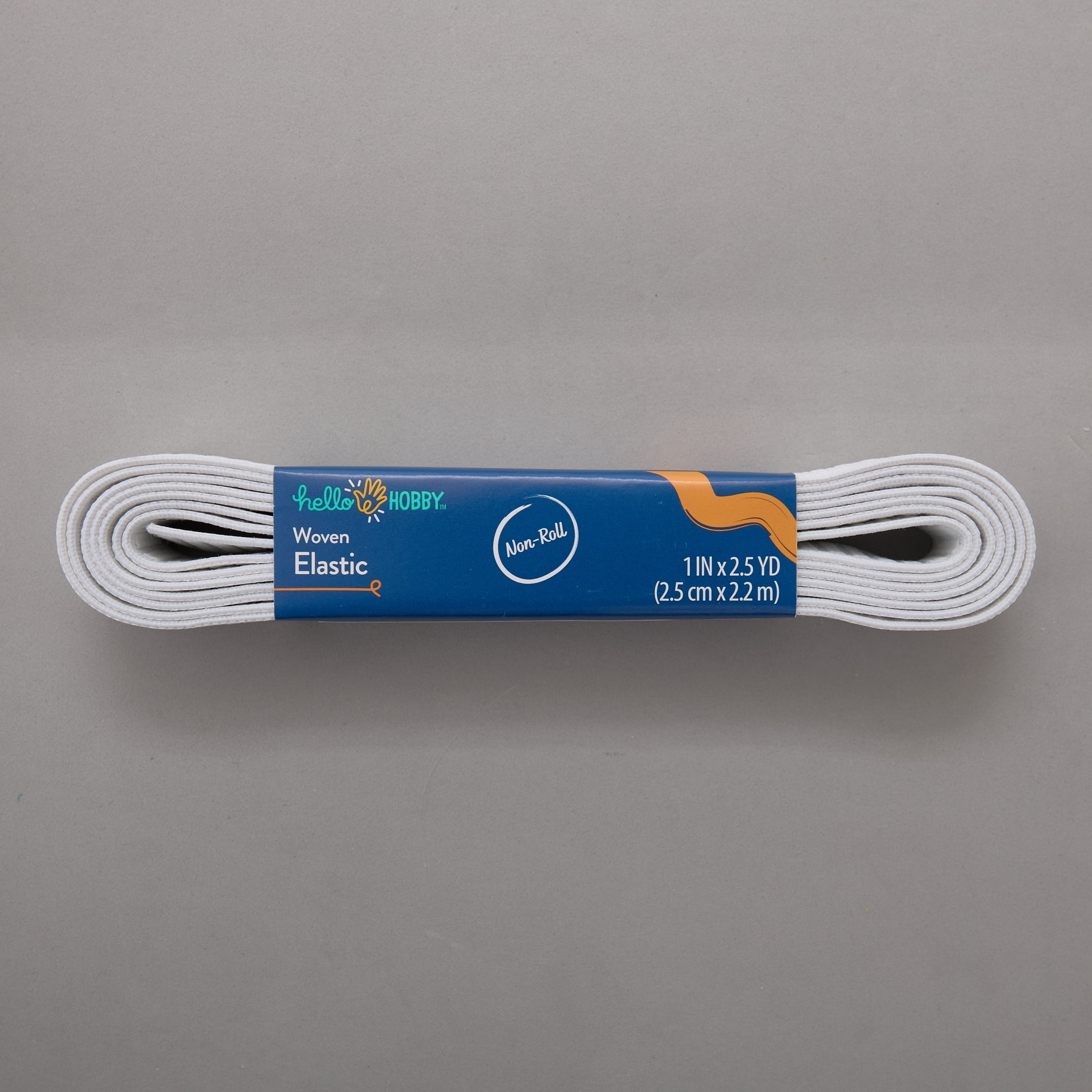 (3 pack) Hello Hobby 1-inch Narrow Ribbon, 2.5-yard Length, White
