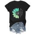 thumbnail image 4 of Basic T Shirts for Women Everyday Casual Loose Fit Summer Short Sleeve, 4 of 6
