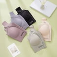 thumbnail image 1 of Sujetador deportivo sin costuras con parte superior a prueba de golpes y sin aros para mujer, ropa interior de talla grande con espalda hermosa y paredes laterales ensanchadas que recogen la cubierta, 1 of 2